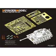 1/35 WWII US T-29E1 Heavy Tank Detail Set for Hobby Boss kit #84510