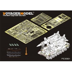1/35 Modern Russian 2K11A Tel w/9M8M Krug-a (SA-4 Ganef) Detail Set for Trumpeter #09523