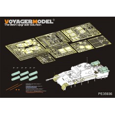 1/35 WWII German Panther D w/"Stadtgas" Fuel Tanks Basic Detail Set for Meng Models #TS038