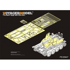 1/35 WWII German Tank Destroyer Marder III (SdKfz.139) Amour Plates for Tamiya kit #35248