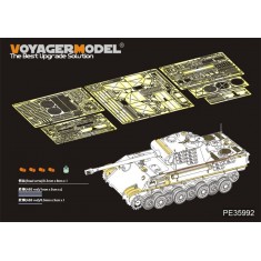1/35 WWII German Panther G Mid Ver.Basic Detail Set for Takom Model #2120