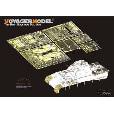 1/35 WWII German FlaKPanzer V FlaKvierling 20mm MG 151/20 Detail Set for Takom Models #2105