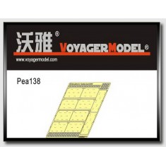 1/35 WWII German Panther G/F/II Side Skirts (Late) for Dragon kit