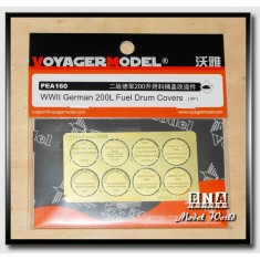 1/35 WWII German 200L Fuel Drum Covers