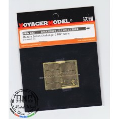 Photoetch for 1/35 Modern British Challenger 2 MBT Grilles for Tamiya kit