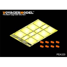 1/35 Stug.III Ausf.G Pivot-Mounting Swinging Type Hull Side Armour Skirts for Dragon
