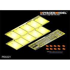 1/35 WWII Stug.IV Pivot-Mounting Swinging Type Hull Side Armour Skirts for Dragon