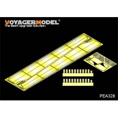 1/35 WWII German SdKfz.186 Panzerjager "Jagdtiger" Schurzen for Dragon kits