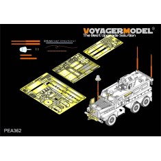 1/35 Modern US Cougar 6x6 Mrap Additional Parts for Meng Models SS-005