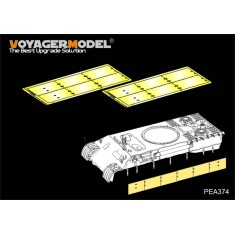 1/35 WWII German Panther A/D Schurzen Additional Parts for Tamiya kit