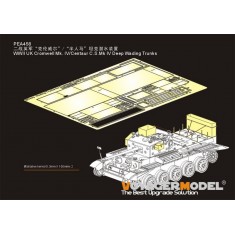 1/35 WWII British Cromwell Mk. IV/Centaur C.S.Mk IV Detail Set for Tamiya kit #35221/232