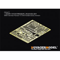 1/35 WWII German Panzer IV Tank OVM Holders Early Version