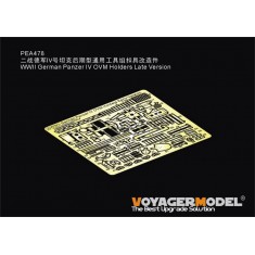 1/35 WWII German Panzer IV Tank OVM Holders Late Version