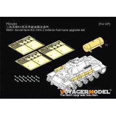 1/35 WWII Soviet Tank Kv-1/Kv-2 Exterior Fuel Cans Upgrade Set