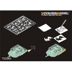 1/35 PLA AFV Digital Camouflage Masking Stencil for general use