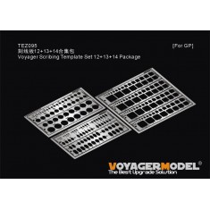1/35 Scribing Template Set 12+13+14 Package