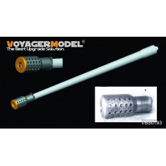 1/35 Russian JS-7 Heavy Tank Gun Barrel Patten 2 for Trumpeter #05586 kit