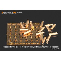 1/35 WWII German 75mm KwK 37/StuK 37 Ammunition/Ammo Shell Case