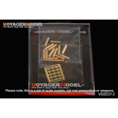 1/35 WWII US 75mm Ammunition/Ammo Cartridge for All