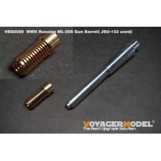1/35 WWII Soviet ISU-152/SU-152 ML-20S 152mm Metal Gun Barrel for Tamiya kit