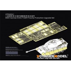 1/48 WWII German KING Tiger Posche Upgrade Set for UTSTAR 008
