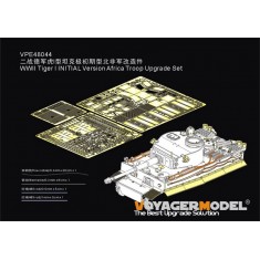 1/48 WWII Tiger I Initial Version Africa Troop Upgrade Set for Tamiya 32529/32603/32504