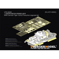 1/48 WWII German Tiger I Early Production Upgrade Set for AFV-AF48002