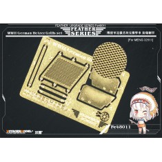 1/48 WWII German Hetzer Grills set for Tamiya kit #32511