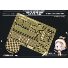 1/48 WWII German SdKfz.184 Elefant Grills set for Tamiya kit #32589