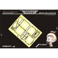 1/48 WWII German Jagdpanther G2 Anti Aircraft Amours for Tamiya 32522/32520