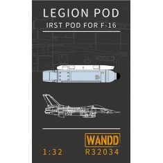 1/32 General Dynamics F-16 Fighting Falcon Legion Pod