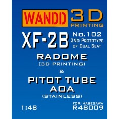 1/48 Mitsubishi XF-2B Radome for Hasegawa kits