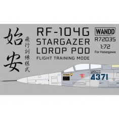 1/72 RF-104G Stargazer LOROP POD (Flight Training Mode) w/Pitot Tube for Hasegawa