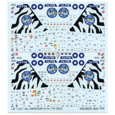 1/48 ROCAF F-5E/F 40th Anniversary of 7th FTW Decal 