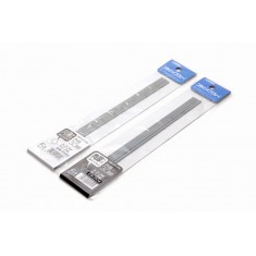 Styrene/PS Pipe (outside diameter: 4.5mm, wall thickness: 0.9mm, 5pcs, gray)
