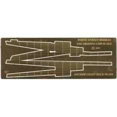 1/200 USS Arizona Anchor Deck Plates (for use with wooden deck plates)