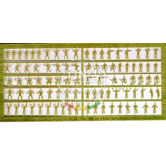 Photo-etched parts for 1/350 Naval Figures