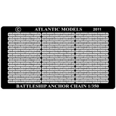 1/350 Battleship Stud-Link Anchor Cable/Chain Links