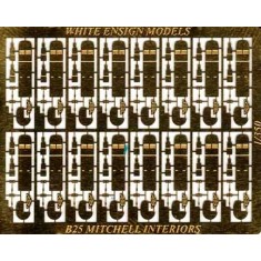 1/350 North-American B-25 Mitchell Cockpit Detail-up Set (1 Photo-Etched Sheet)