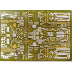 1/600 Kriegsmarine "Ultimate" Detail Set #1 for Airfix Bismarck, Tirpitz and Scharnhorst kits