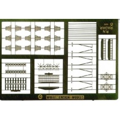 1/700 Modern Royal Navy Radars Set (1 Photo-Etched Sheet)