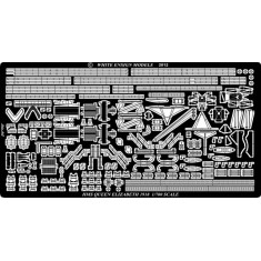 1/700 WWI HMS Queen Elizabeth Class Battleship Detail-up Set for Trumpeter kit(1 PE Sheet)