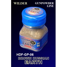 Gunpowder Line Brown Russian Earth Pigments Powders (50ml)