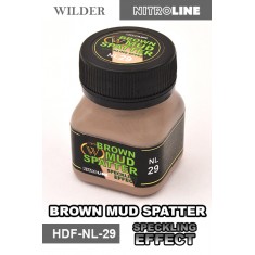 Nitroline Brown Mud Spatter Speckling Effect (50ml) 