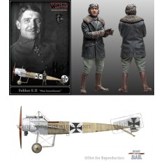 1/32 WWI Fokker E.II "Max Immelmann" (aircraft kit & resin figure)