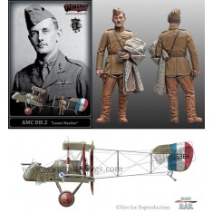 1/32 WWI AMC DH.2 "Lanoe Hawker" (aircraft kit & figure)
