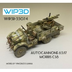 1/35 Anti-Tank Self-Propelled Truck 65/17 On Morris CS8 Resin Kit