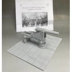 1/35 Howitzer of 21 GRC Ret (210 mm) on Barbette Carriage