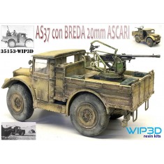 1/35 SPA AS.37 Breda 20mm Ascari