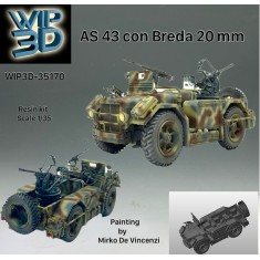 1/35 AS43 with Breda 20mm Gun